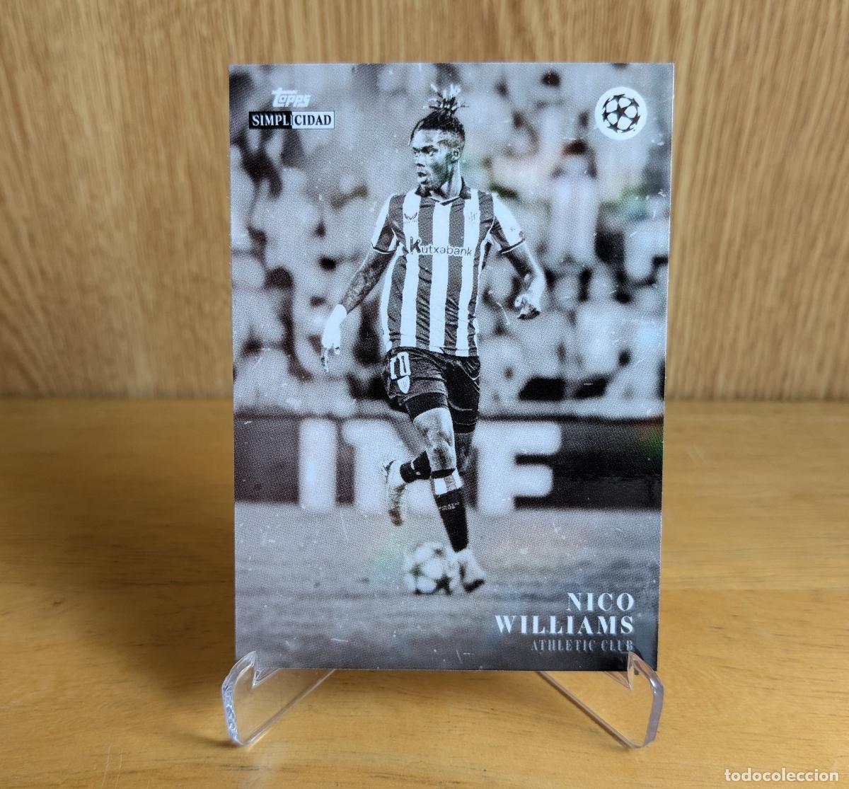 Cromos de f&uacute;tbol: TOPPS SIMPLICIDAD UCC 2025-2026 - NICO WILLIAMS - ATHLETIC CLUB