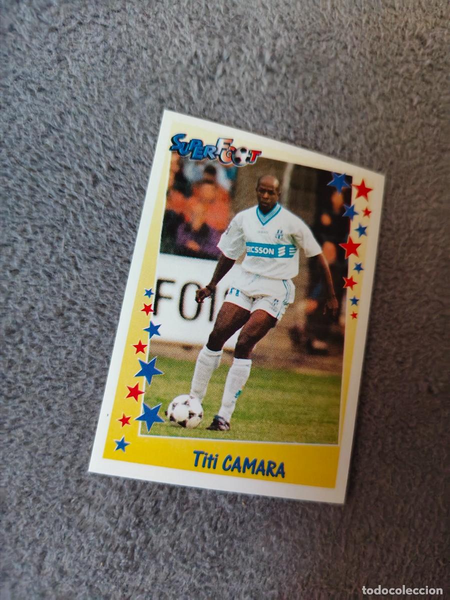 Cromos de f&uacute;tbol: 143 SUPERFOOT 98 99 TITI CAMARA LES ATTAQUANTS PANINI 1998 1999 LIGUE 1 FRANCIA AAK
