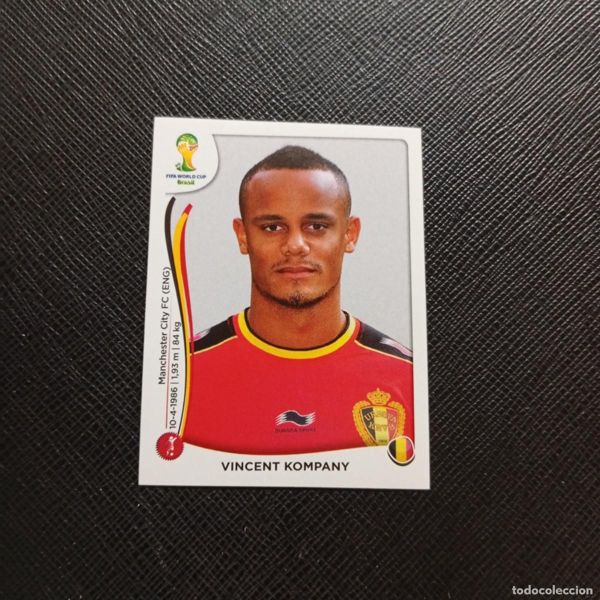 Cromos de f&uacute;tbol: 567 KOMPANY BELGICA PANINI MUNDIAL BRASIL 2014 CROMO FUTBOL 14 - SIN PEGAR - CJ1