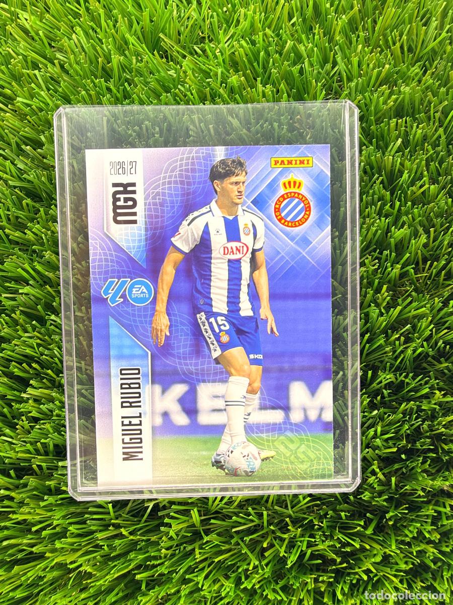 Cromos de f&uacute;tbol: N&ordm; 170 Miguel Rubio RCD Espanyol Megacracks 26 27