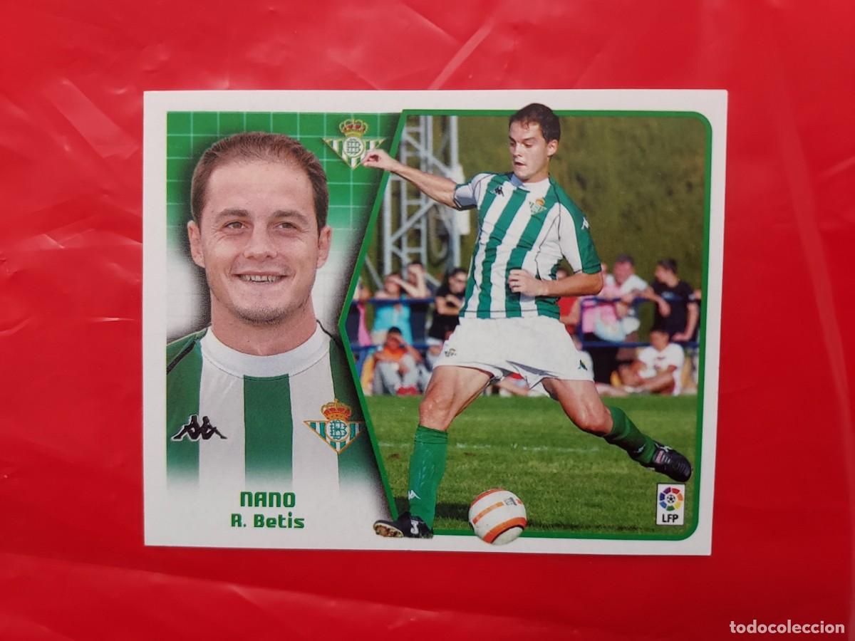 Cromos de f&uacute;tbol: CROMO NANO BETIS ULTIMOS FICHAJES 15 - SIN PEGAR - EDICIONES ESTE LIGA 2005 2006
