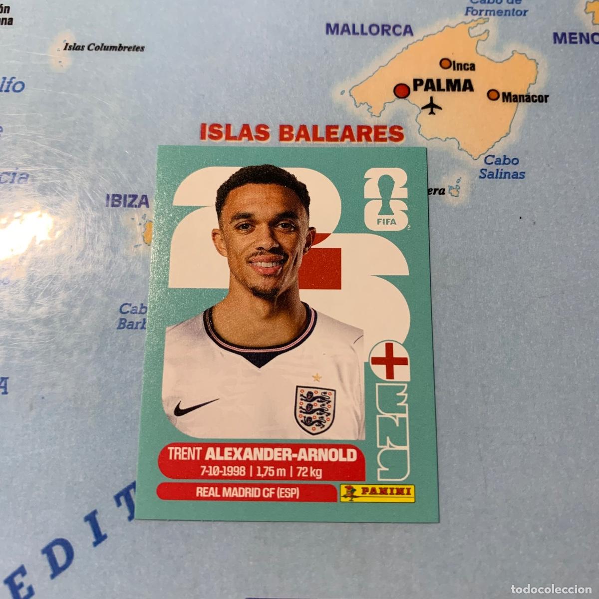 Cromos de f&uacute;tbol: Inglaterra n&uacute;mero 6 cromo panini Mundial Fifa World Cup 2026