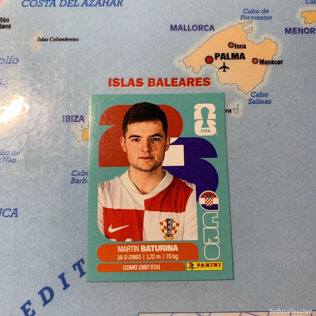 Cromos de f&uacute;tbol: Croacia n&uacute;mero 11 cromo panini Mundial Fifa World Cup 2026