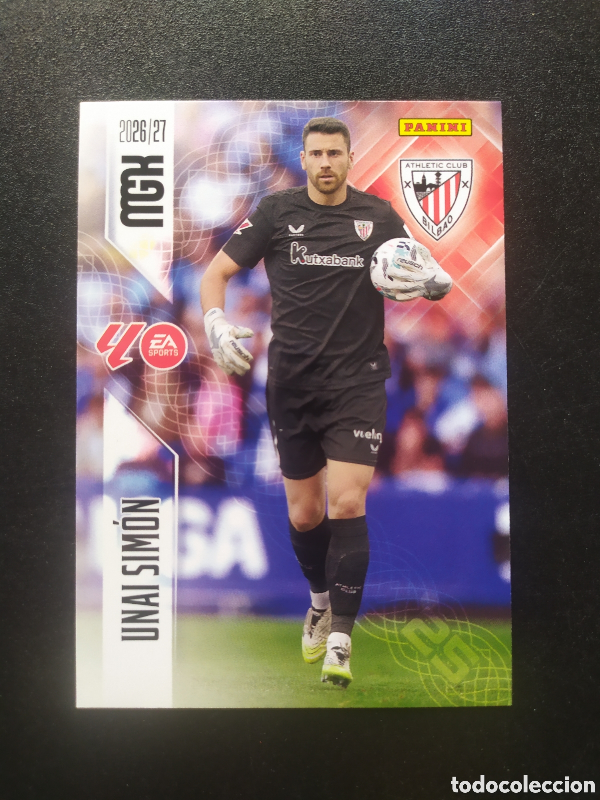 Cromos de f&uacute;tbol: Megacracks 2026 2027 26 27 panini Unai Sim&oacute;n n&deg; 38 Athletic Bilbao