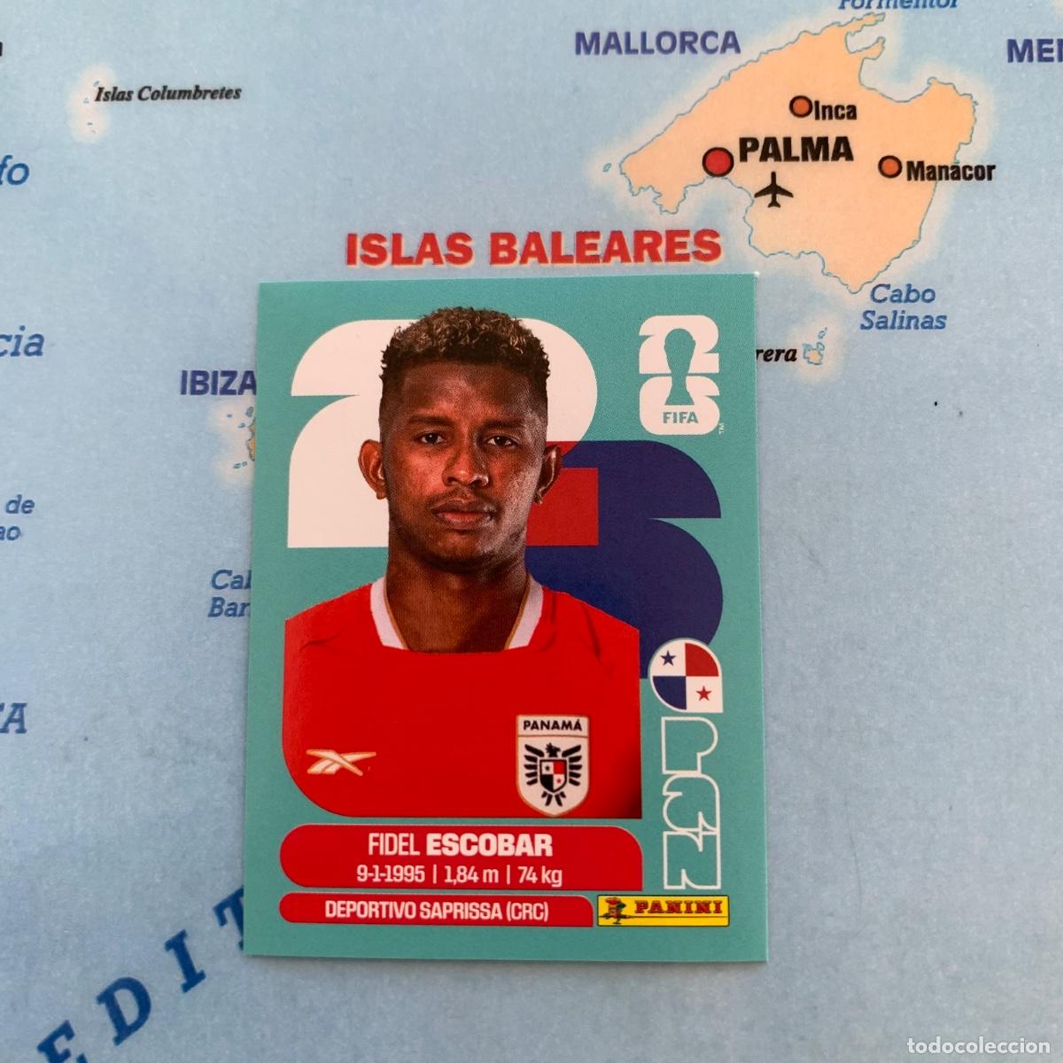 Cromos de f&uacute;tbol: Panama n&uacute;mero 4 cromo panini Mundial Fifa World Cup 2026