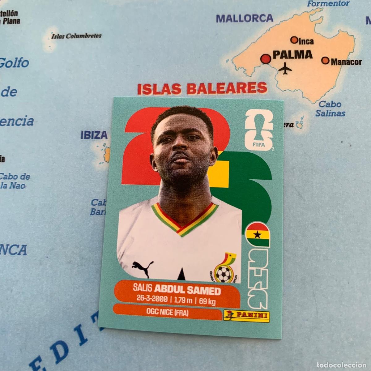 Cromos de f&uacute;tbol: Ghana n&uacute;mero 11 cromo panini Mundial Fifa World Cup 2026
