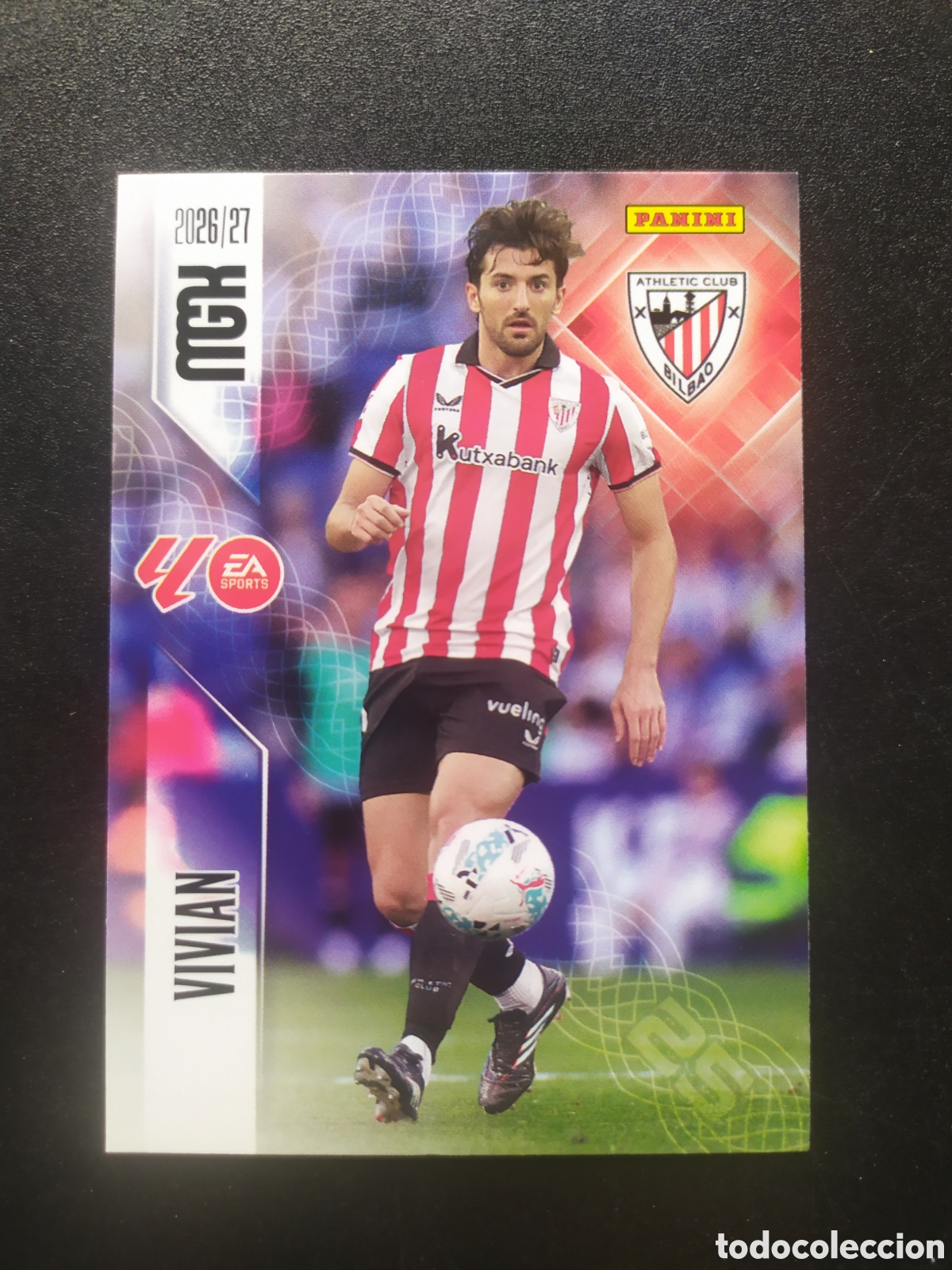 Cromos de f&uacute;tbol: Megacracks 2026 2027 26 27 panini Vivian n&deg; 41 Athletic Bilbao