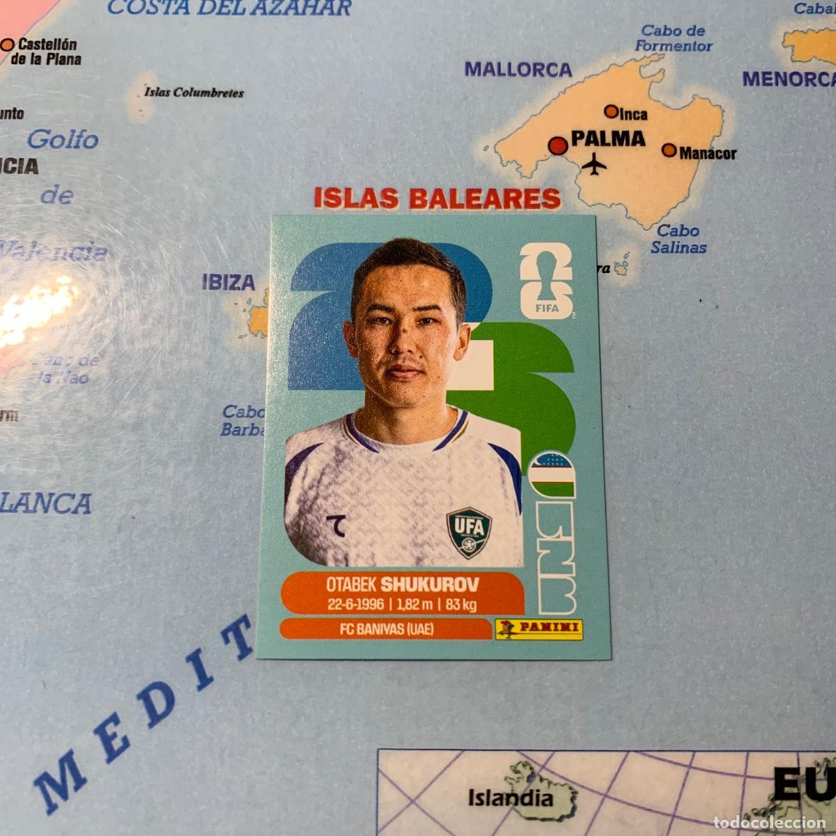 Cromos de f&uacute;tbol: Uzbekist&aacute;n n&uacute;mero 11 cromo panini Mundial Fifa World Cup 2026