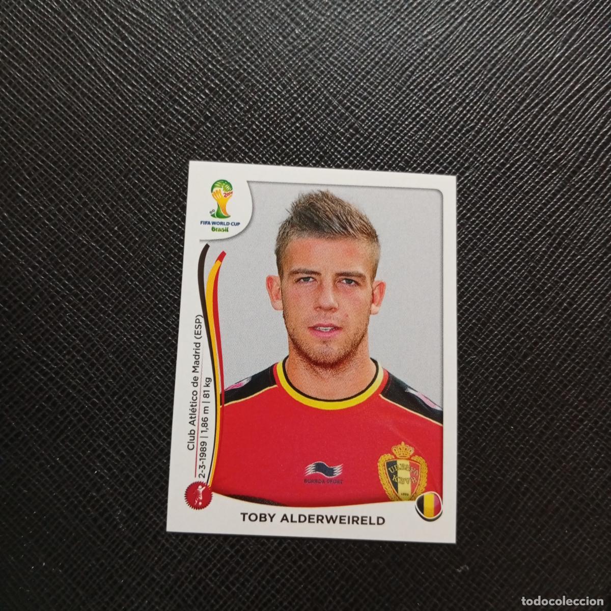 Cromos de f&uacute;tbol: 568 ALDERWEIRELD BELGICA PANINI MUNDIAL BRASIL 2014 CROMO FUTBOL 14 - SIN PEGAR - CJ1