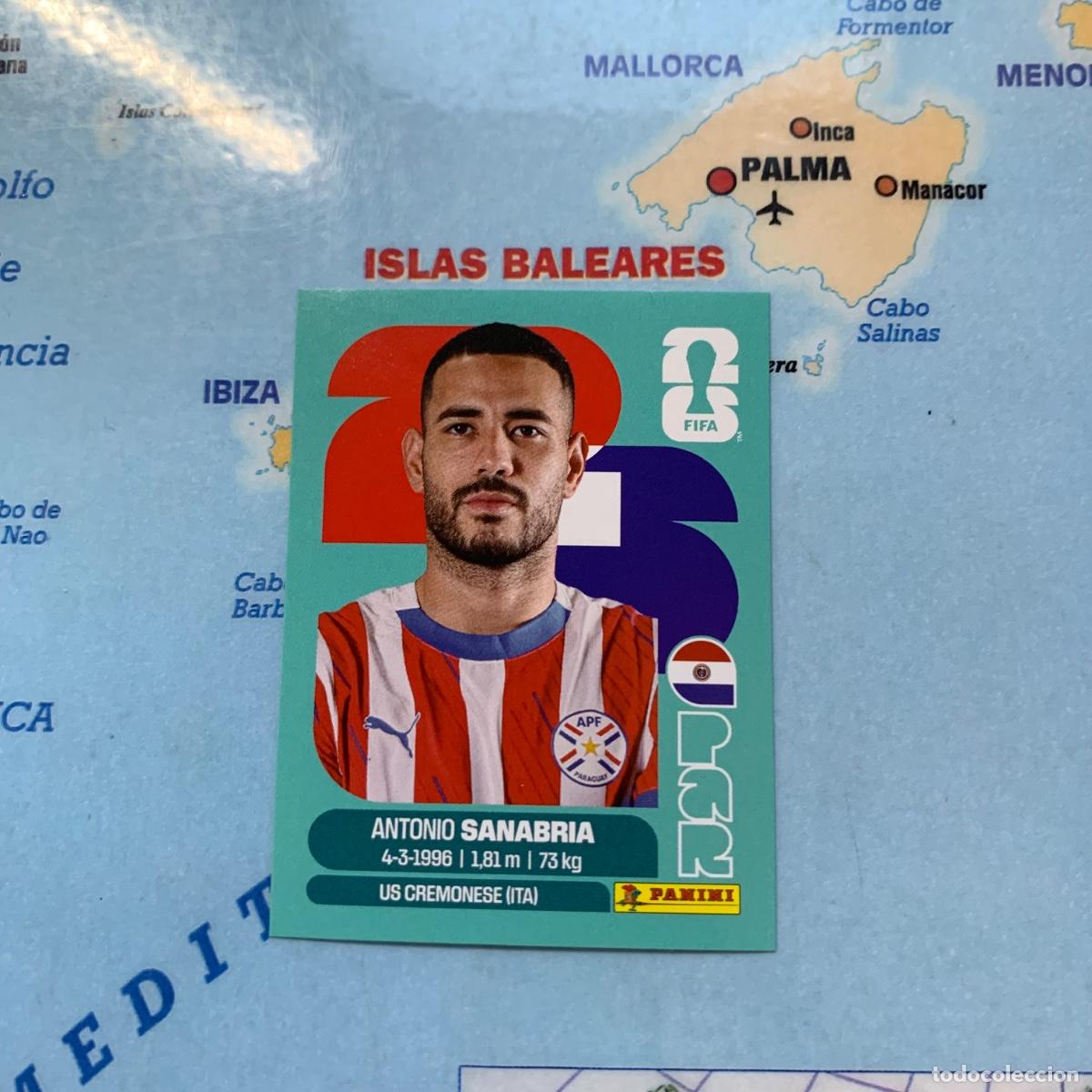 Cromos de f&uacute;tbol: Paraguay n&uacute;mero 20 cromo panini Mundial Fifa World Cup 2026