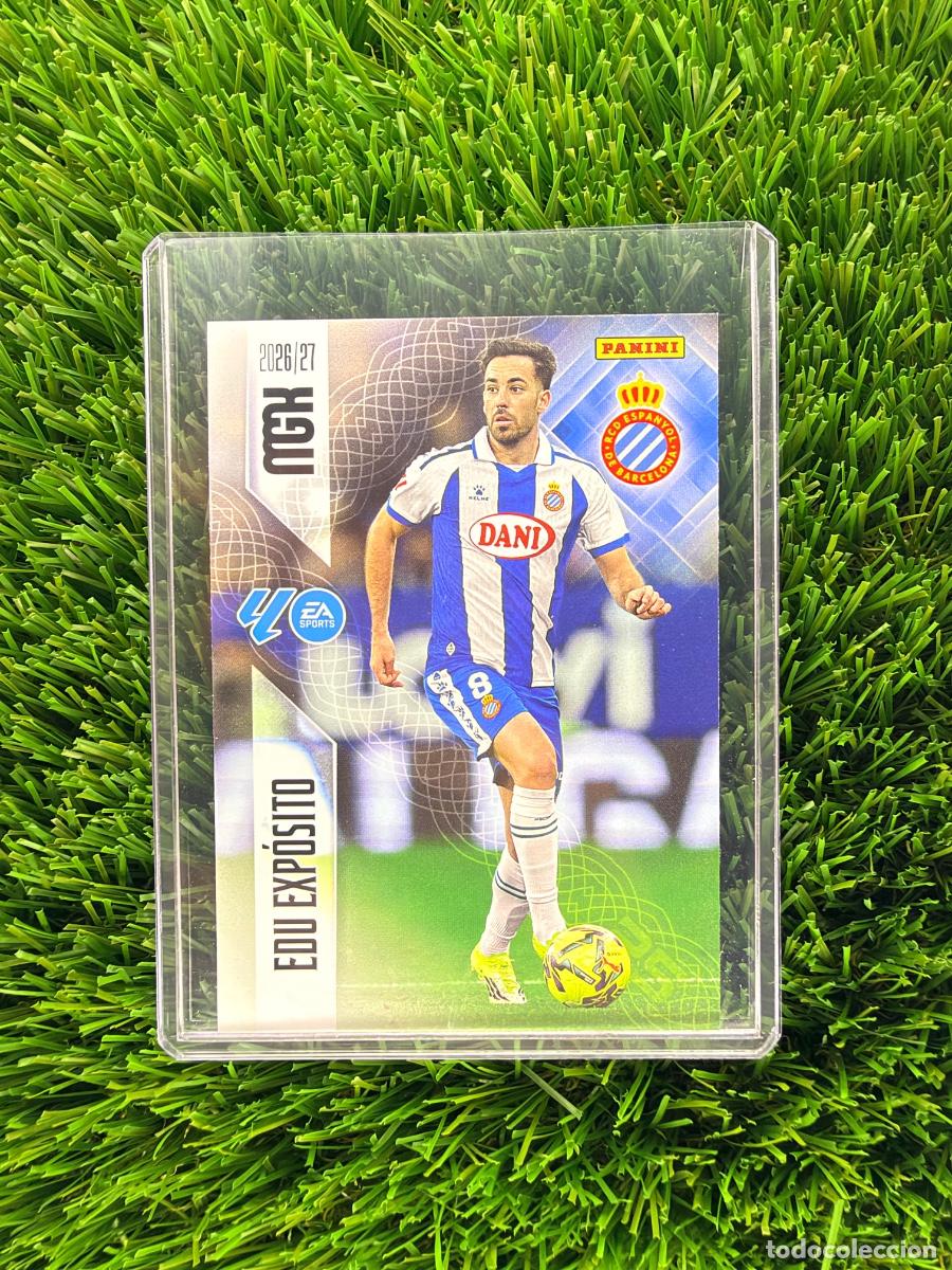 Cromos de f&uacute;tbol: N&ordm; 174 Edu Exp&oacute;sito RCD Espanyol Megacracks 26 27
