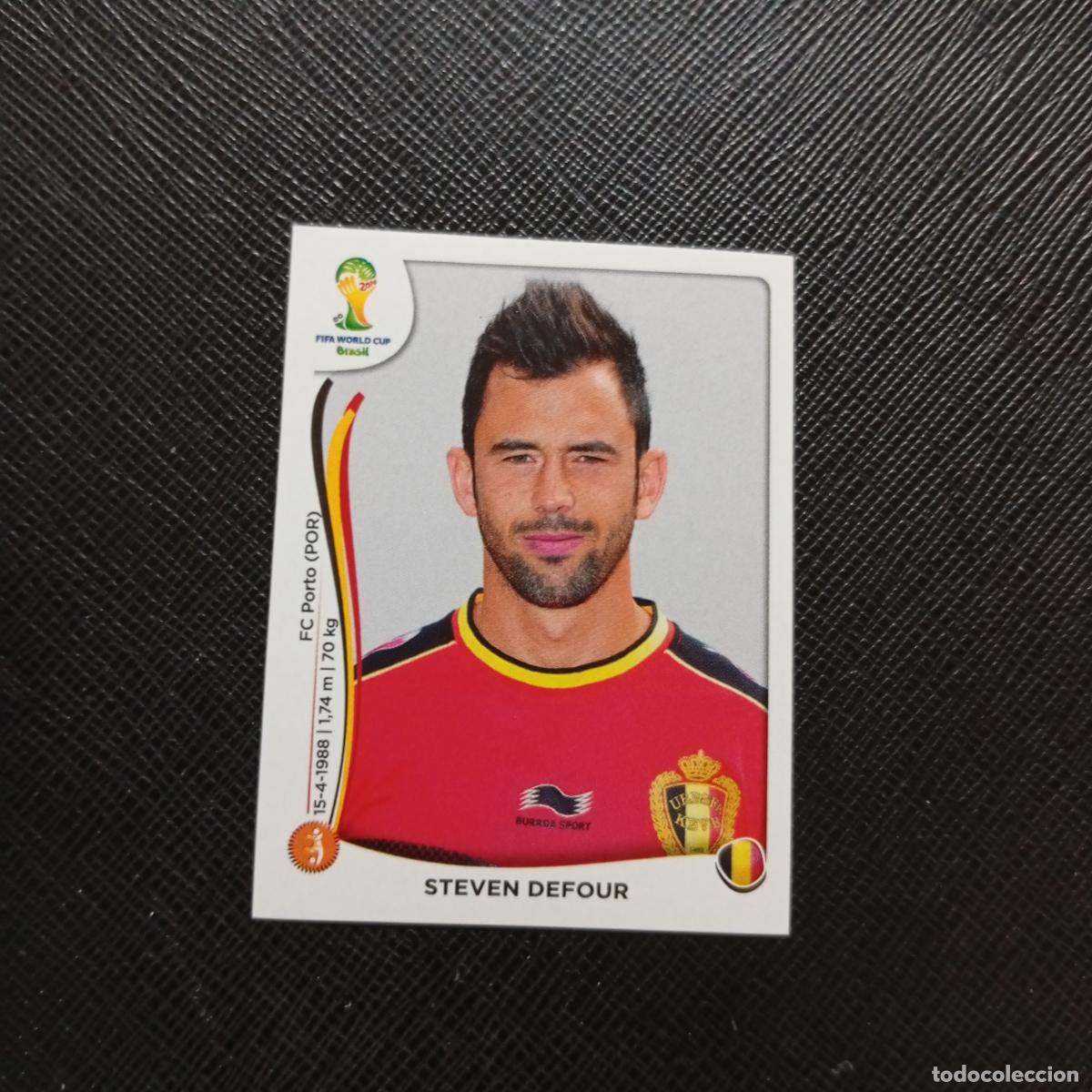 Cromos de f&uacute;tbol: 572 STEVEN DEFOUR BELGICA PANINI MUNDIAL BRASIL 2014 CROMO FUTBOL 14 - SIN PEGAR - CJ1