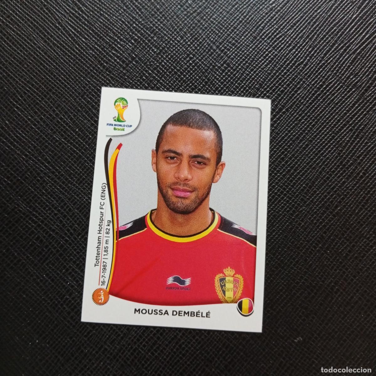 Cromos de f&uacute;tbol: 574 DEMBELE BELGICA PANINI MUNDIAL BRASIL 2014 CROMO FUTBOL 14 - SIN PEGAR - CJ1