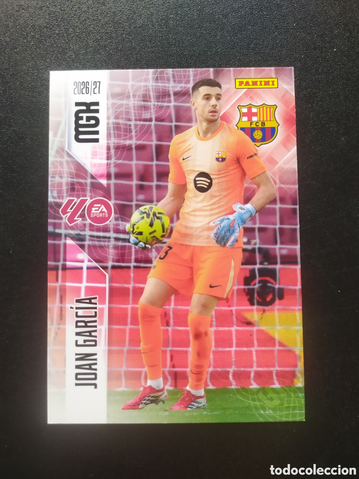 Cromos de f&uacute;tbol: Megacracks 2026 2027 26 27 panini Joan Garc&iacute;a n&deg; 74 Barcelona