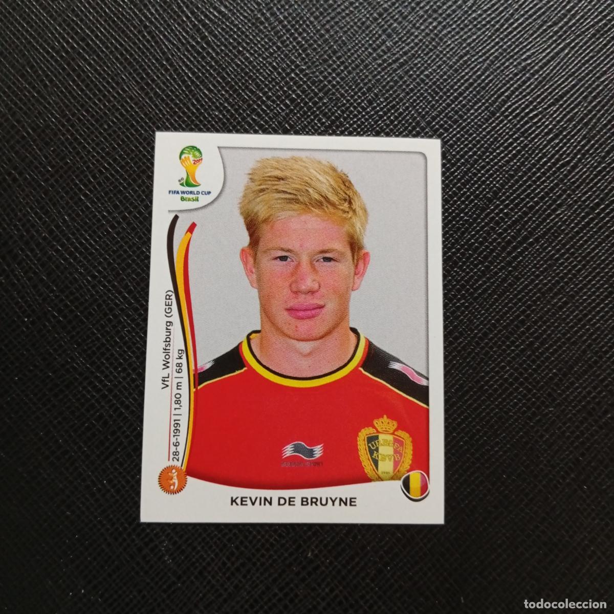 Figurine di Calcio: 575 KEVIN DE BRUYNE BELGICA PANINI MUNDIAL BRASIL 2014 CROMO FUTBOL 14 - SIN PEGAR - CJ1