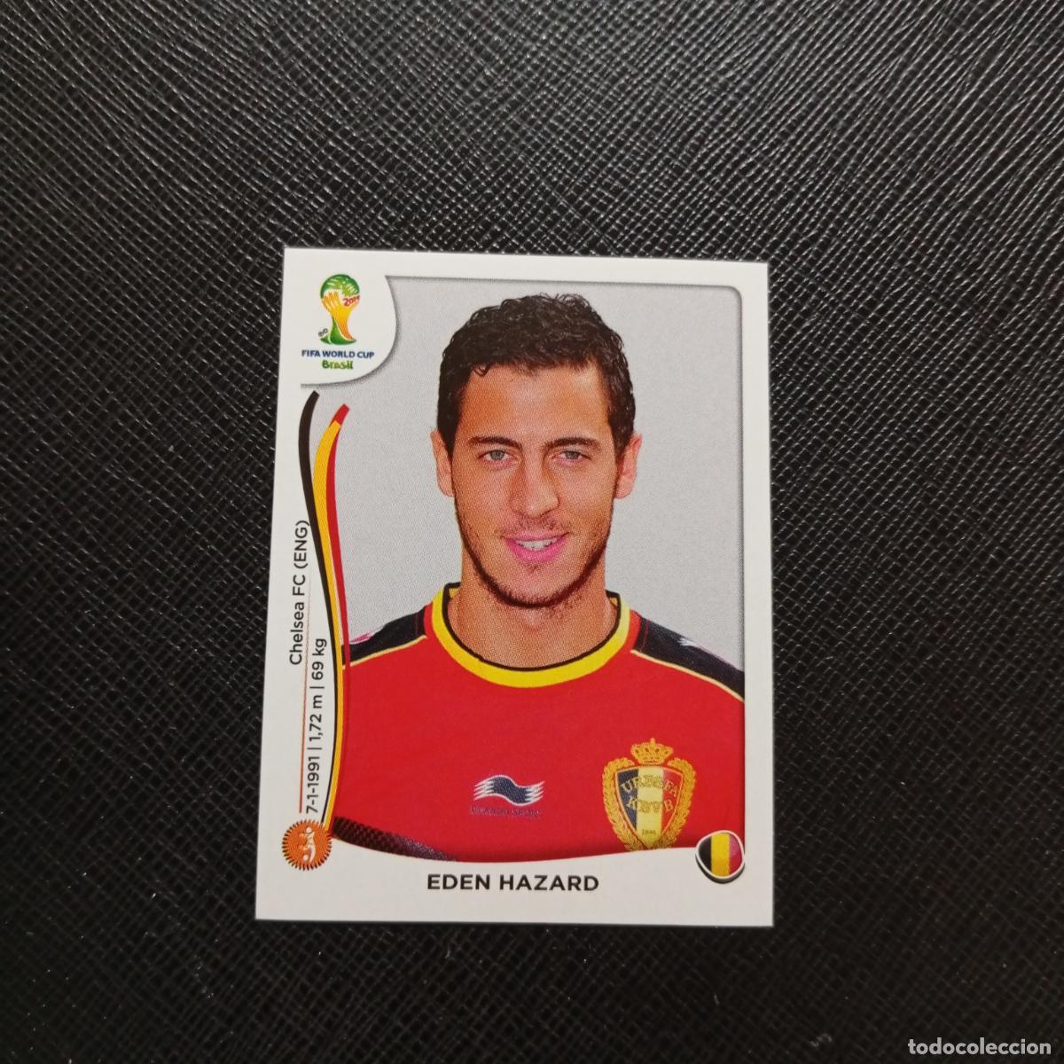 Figurine di Calcio: 578 EDEN HAZARD BELGICA PANINI MUNDIAL BRASIL 2014 CROMO FUTBOL 14 - SIN PEGAR - CJ1