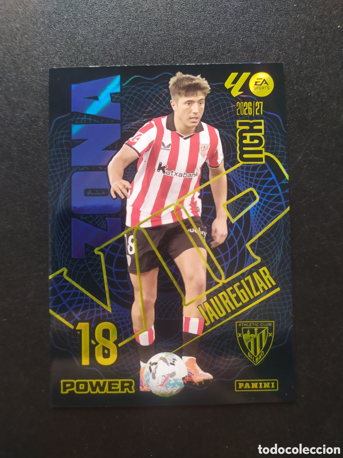 Figurine di Calcio: Megacracks 2026 2027 26 27 panini Jauregizar zona vip power n&deg; 398 P 398P Athletic Bilbao