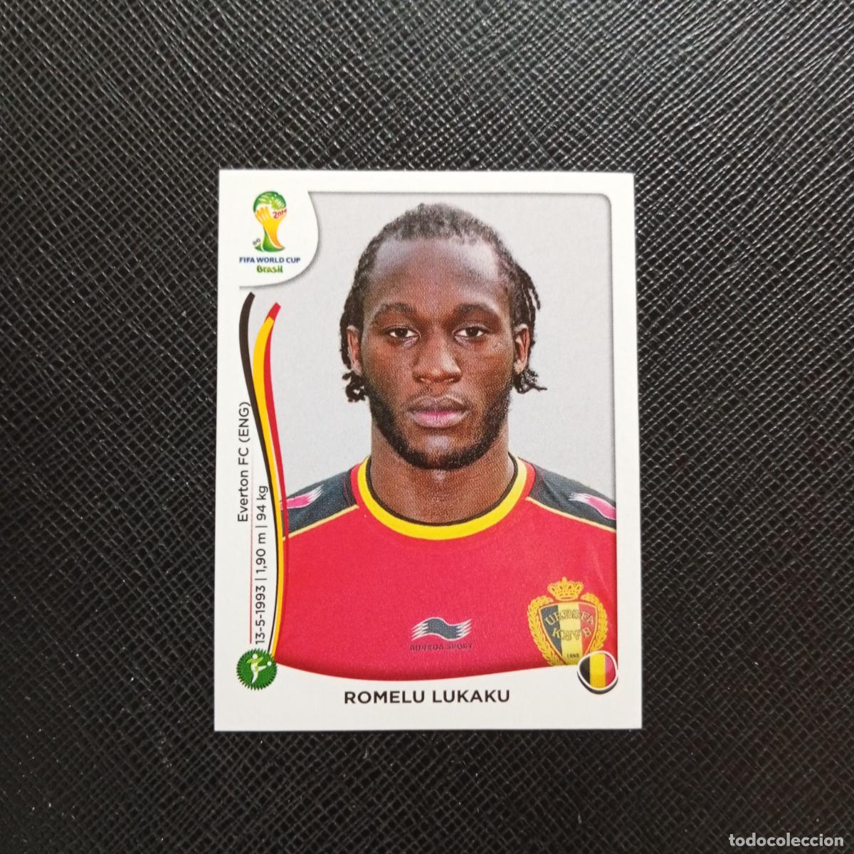 Figurine di Calcio: 581 ROMELU LUKAKU BELGICA PANINI MUNDIAL BRASIL 2014 CROMO FUTBOL 14 - SIN PEGAR - CJ1