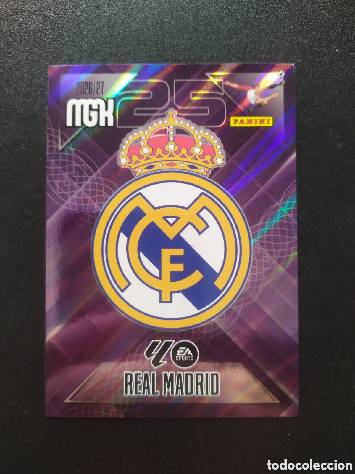 Figurine di Calcio: Megacracks 2026 2027 26 27 panini escudo n&deg; 217 Real Madrid