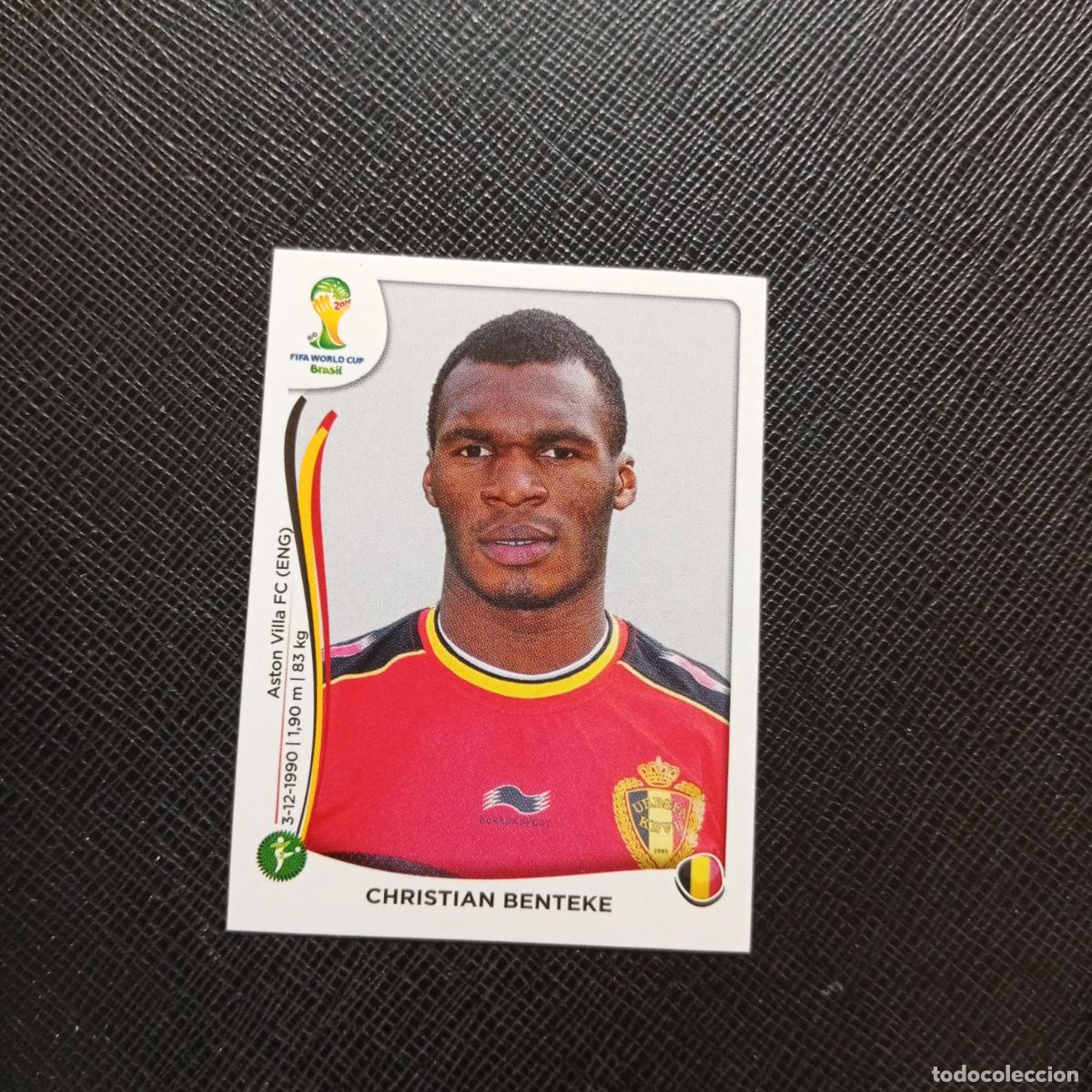 Figurine di Calcio: 582 BENTEKE BELGICA PANINI MUNDIAL BRASIL 2014 CROMO FUTBOL 14 - SIN PEGAR - CJ1
