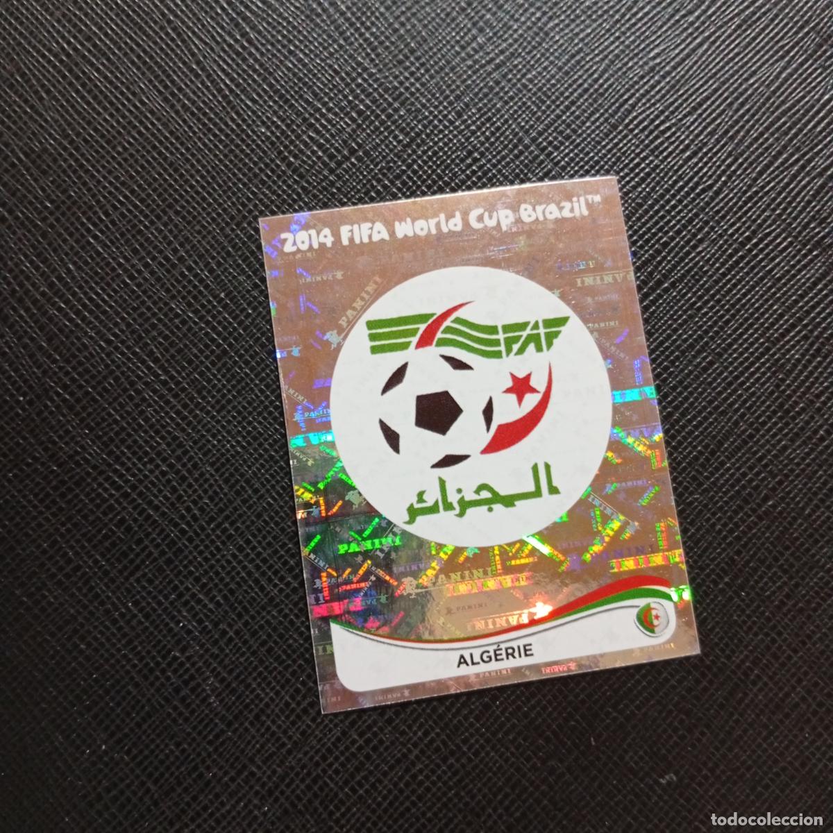 Figurine di Calcio: 583 ESCUDO ARGELIA PANINI MUNDIAL BRASIL 2014 CROMO FUTBOL 14 - SIN PEGAR - CJ1