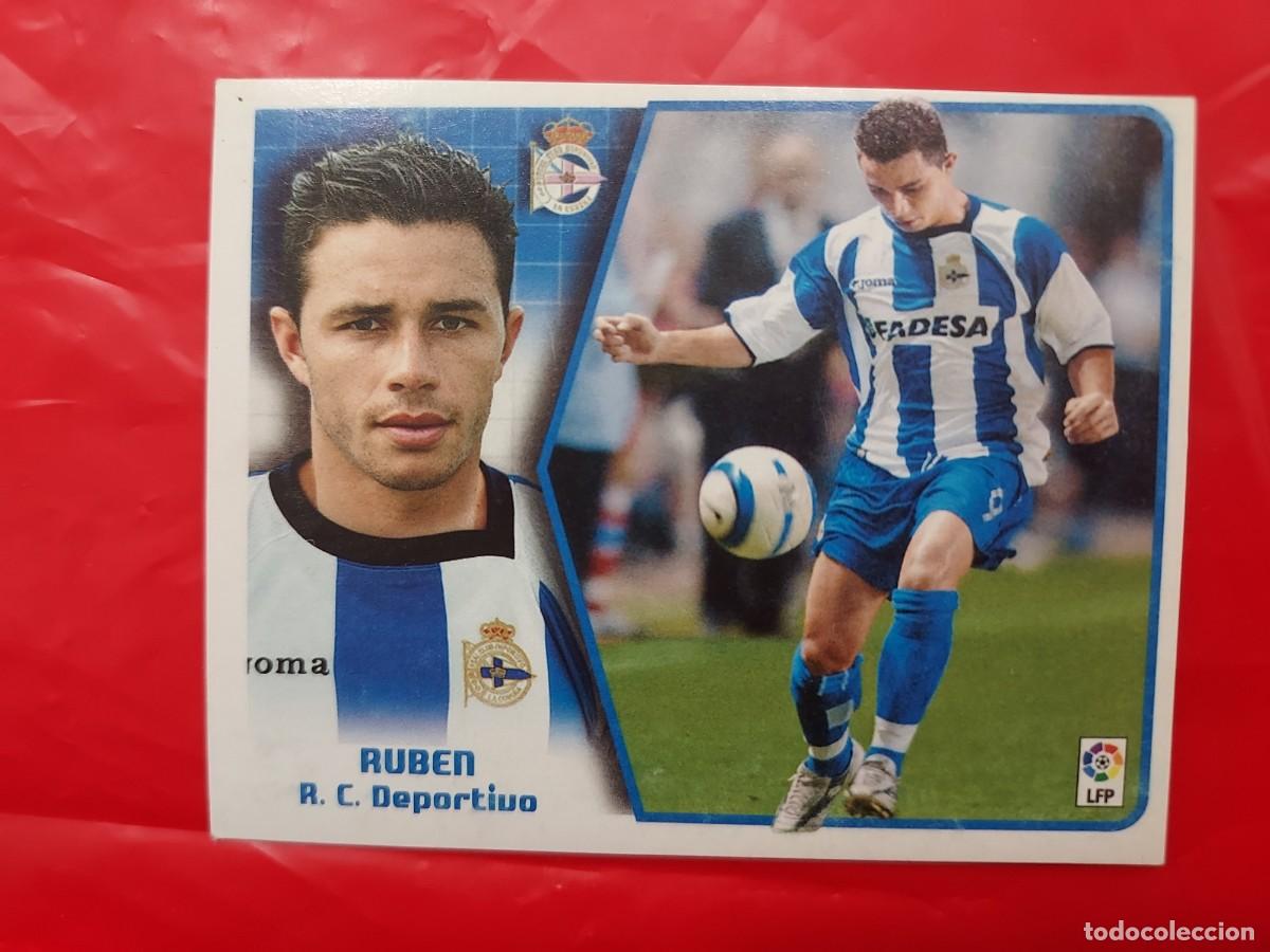 Figurine di Calcio: CROMO RUBEN DEPORTIVO CORU&Ntilde;A ULTIMOS FICHAJES 20 - SIN PEGAR - EDICIONES ESTE LIGA 2005 2006