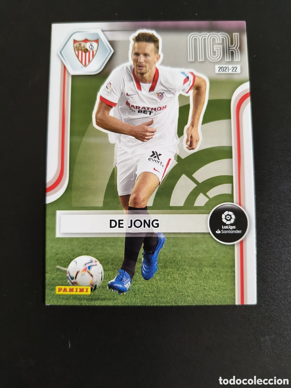 Cromos de f&uacute;tbol: Megacracks 2021/22 324 De Jong Sevilla