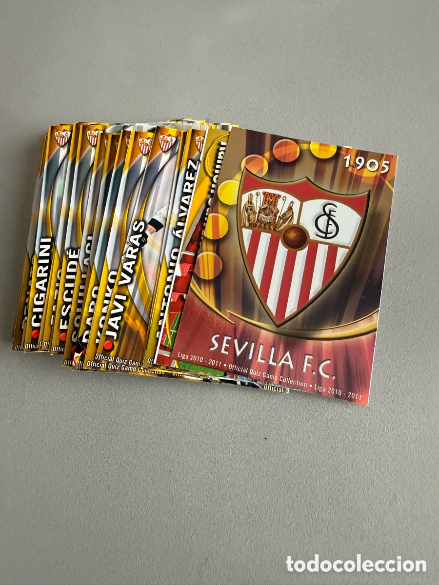 Fu&szlig;ball-Sticker: MUNDICROMO 2011. SEVILLA. 22 cromos. Escudo brillo