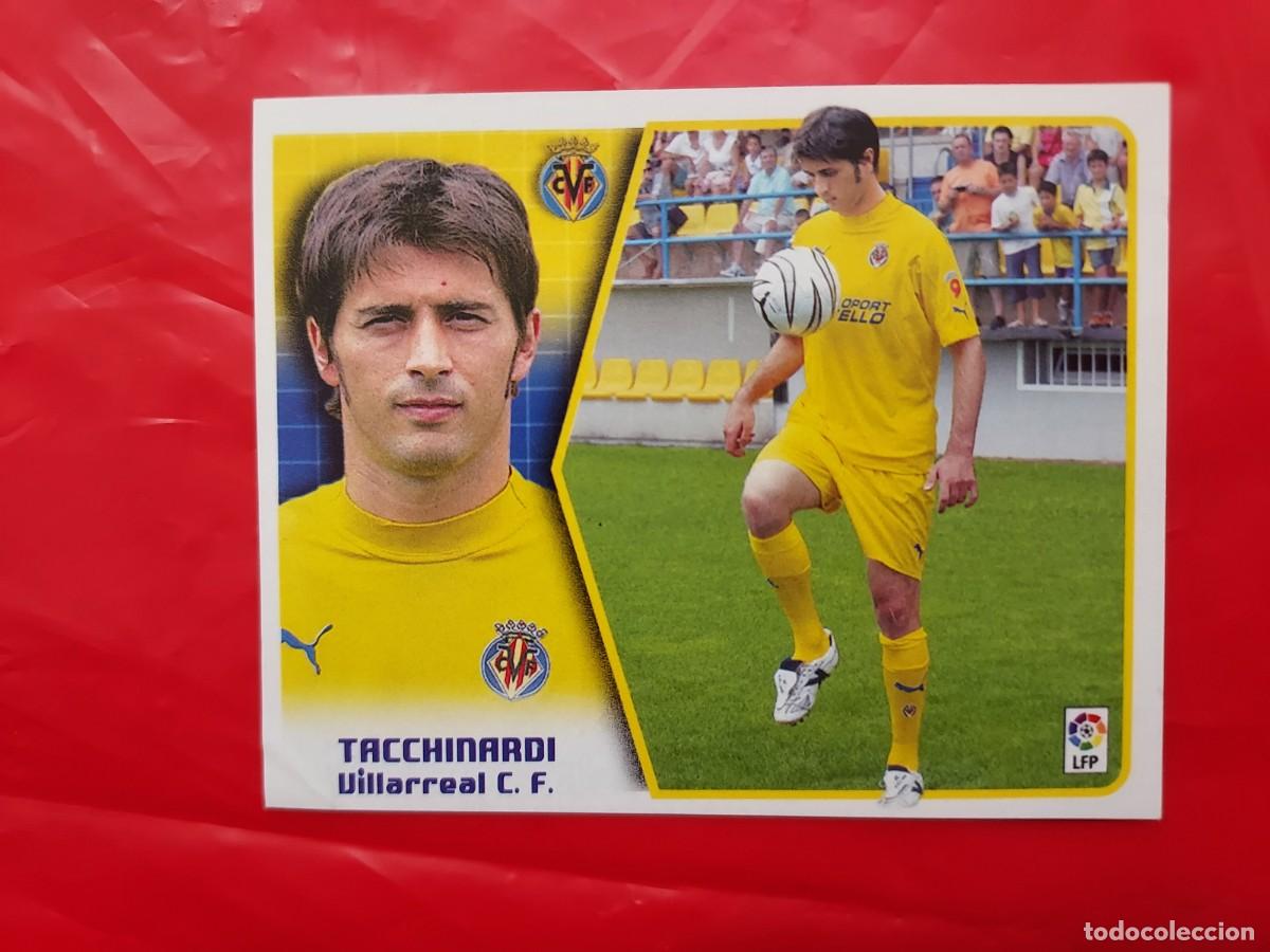 Cromos de f&uacute;tbol: CROMO TACCHINARDI VILLARREAL ULTIMOS FICHAJES 23 - SIN PEGAR - EDICIONES ESTE LIGA 2005 2006