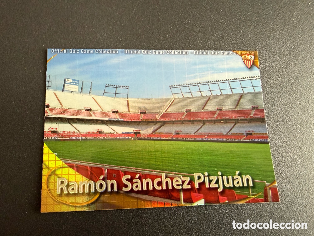 Cromos de f&uacute;tbol: MUNDICROMO 2011. 083. S&Aacute;NCHEZ PIZJUAN ( Sevilla ) Brillo Cuadros