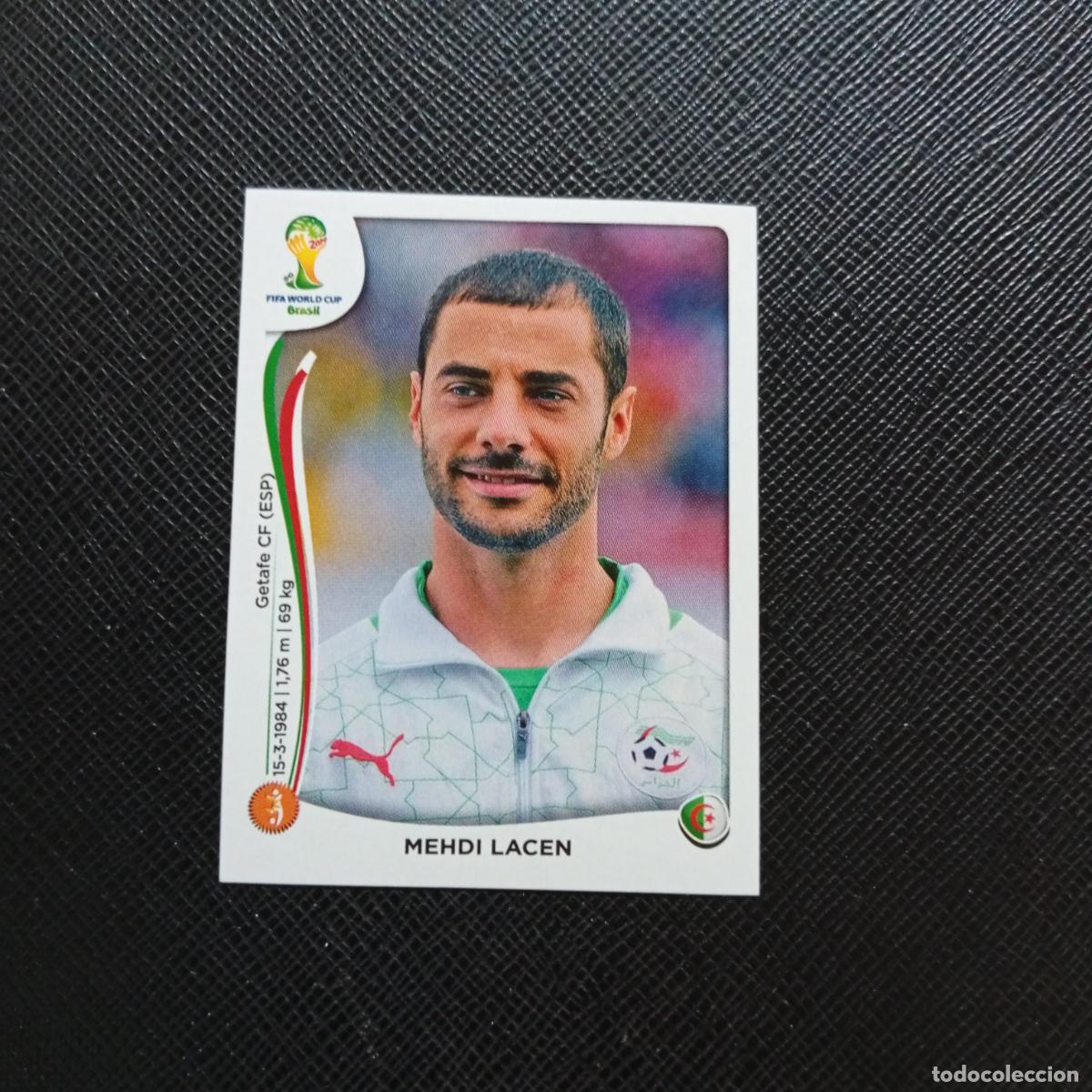 Cromos de f&uacute;tbol: 594 MEHDI LACEN ARGELIA PANINI MUNDIAL BRASIL 2014 CROMO FUTBOL 14 - SIN PEGAR - CJ1