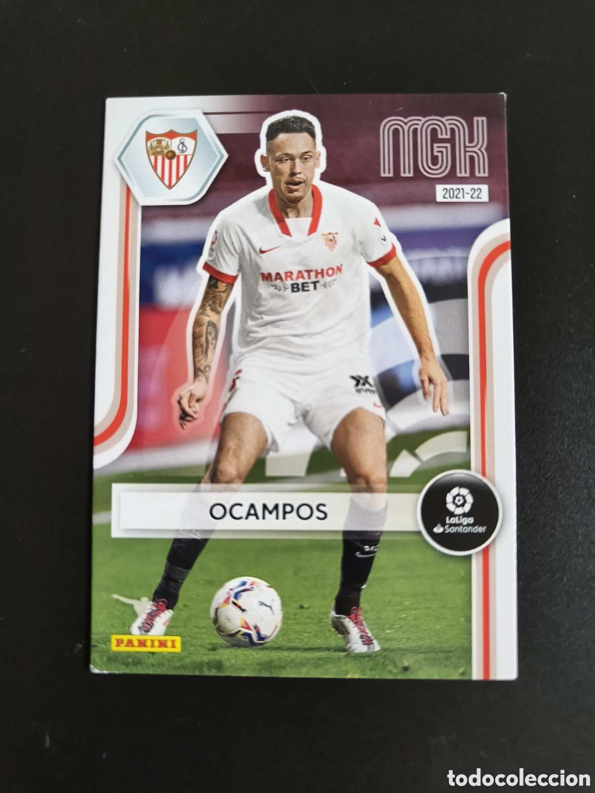 Cromos de f&uacute;tbol: Megacracks 2021/22 321 Ocampos Sevilla