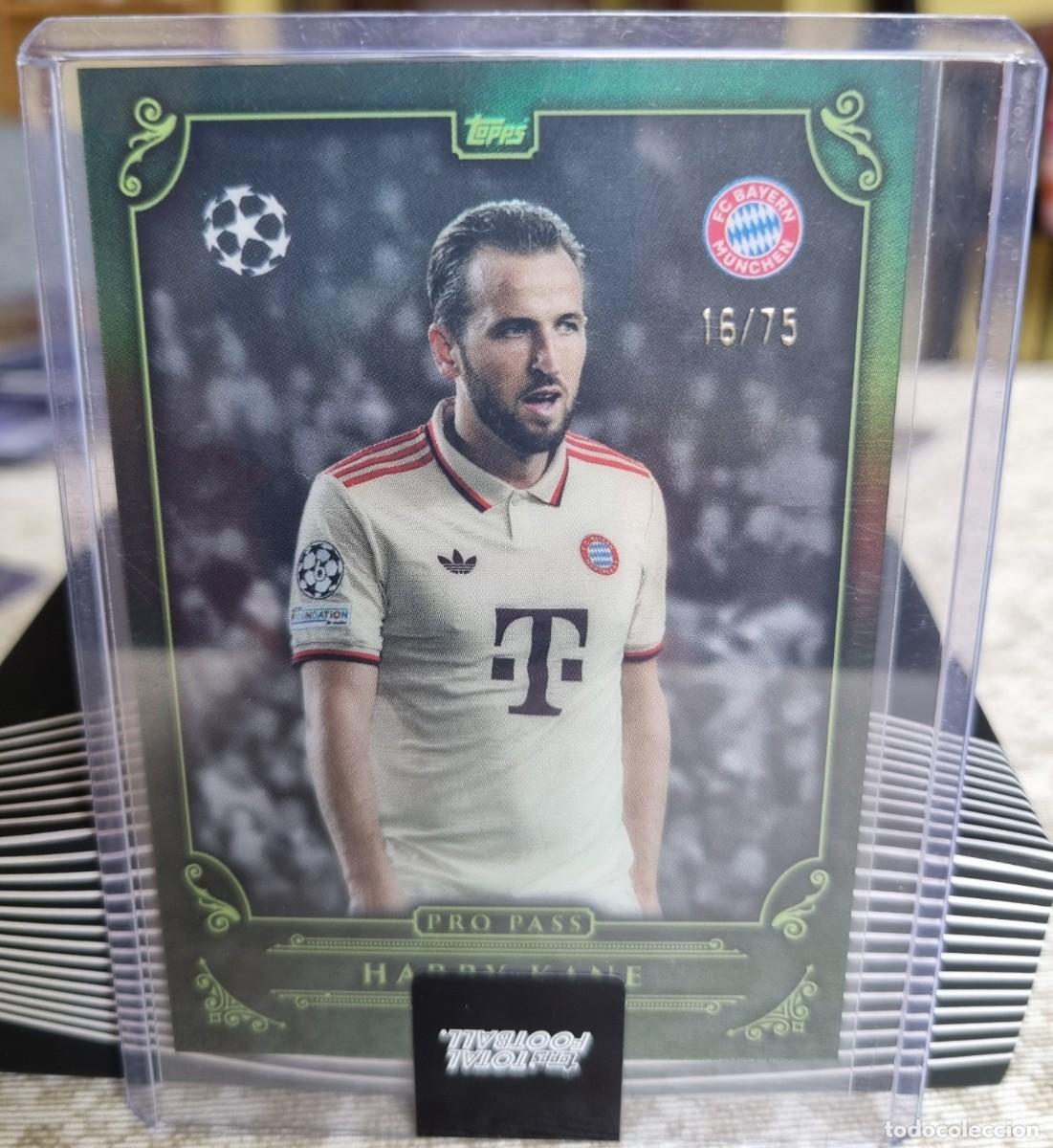 Cromos de f&uacute;tbol: HARRY KANE /75 (Numerada) FC BAYERN M&Uuml;NCHEN. Topps Total Football 2024 2025 24 25