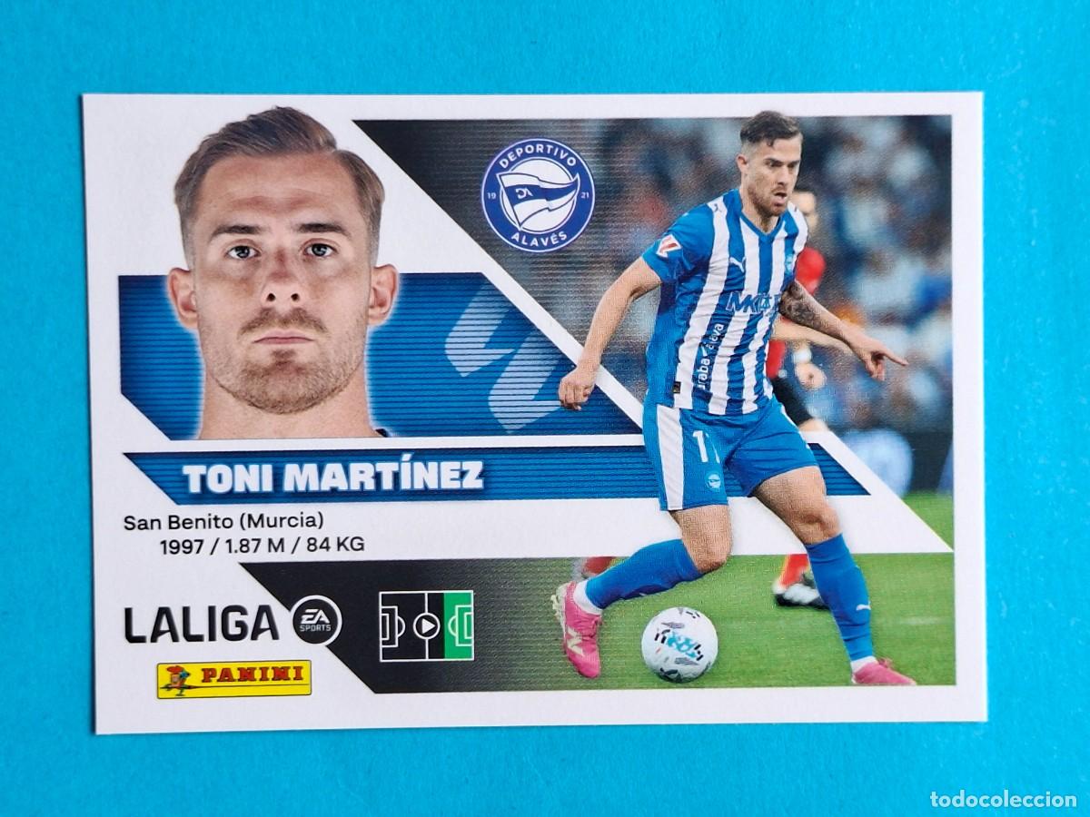 Cromos de f&uacute;tbol: #19 TONI MART&Iacute;NEZ (Alav&eacute;s) - PANINI Liga ESTE 2026-27 Sticker