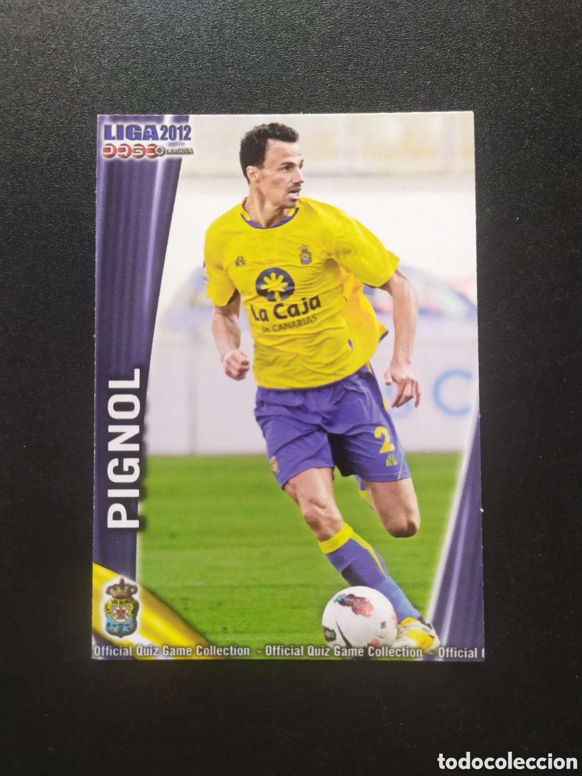 Cromos de f&uacute;tbol: Mundicromo fichas Liga 2011 2012 11 12 Pignol n&deg; 1010 Las Palmas