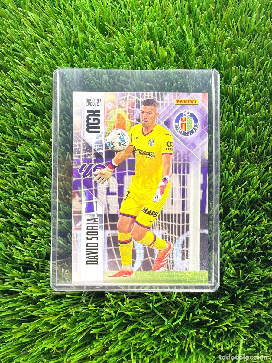 Cromos de f&uacute;tbol: N&ordm; 182 David Soria Getafe CF Megacracks 26 27