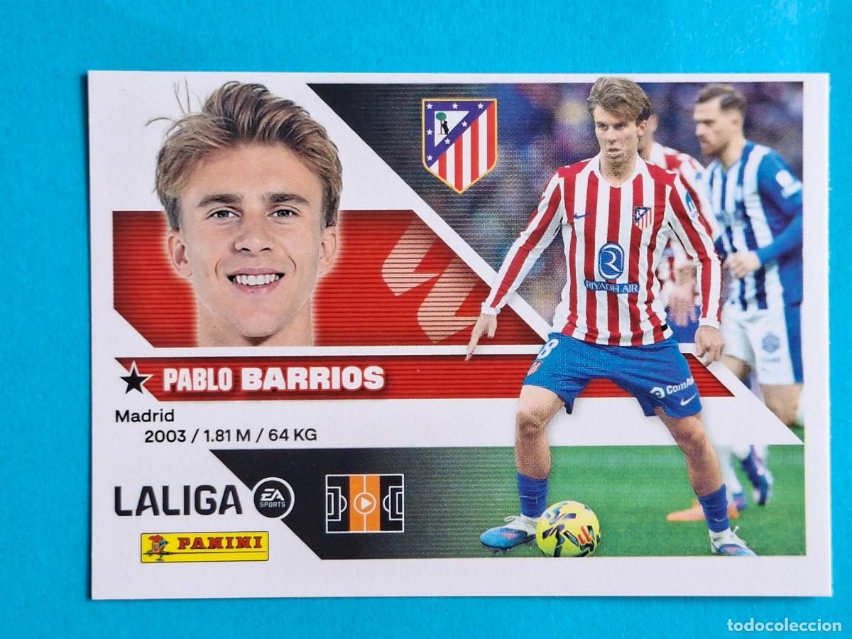Cromos de f&uacute;tbol: #12 BARRIOS (Atl&eacute;tico Madrid) - PANINI Liga ESTE 2026-27 Sticker