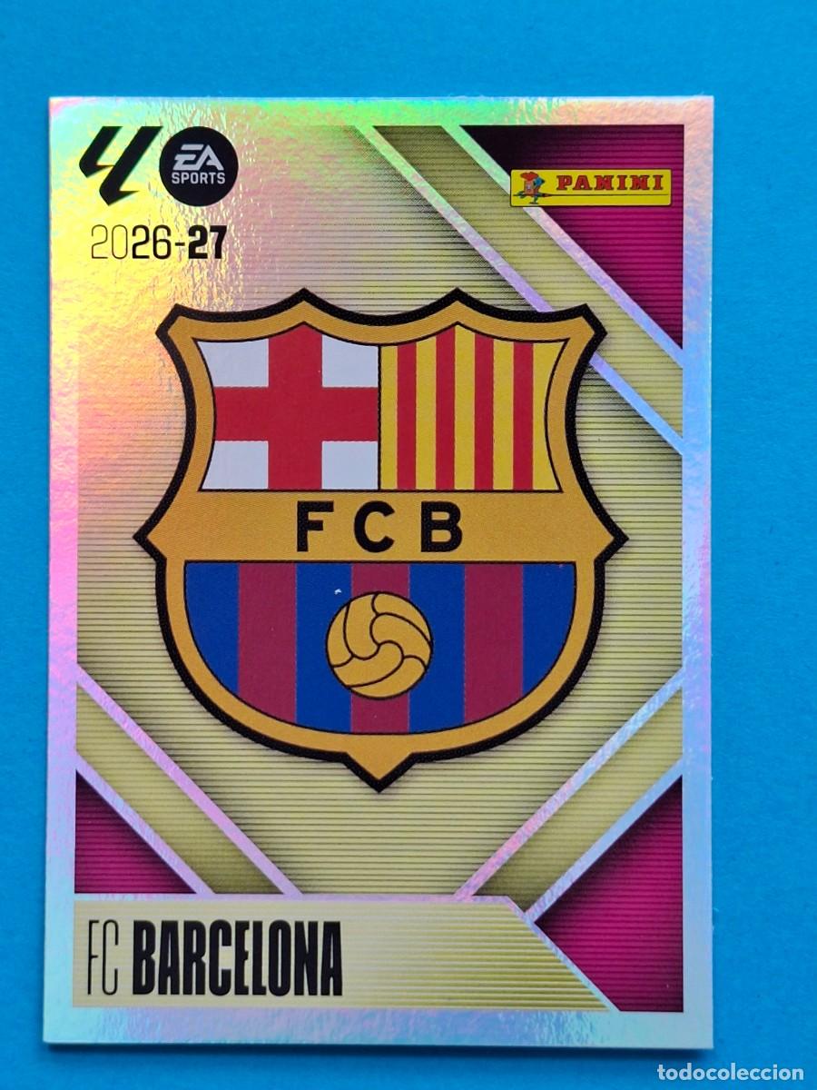 Cromos de f&uacute;tbol: #1 ESCUDO (FC Barcelona) - PANINI Liga ESTE 2026-27 Sticker
