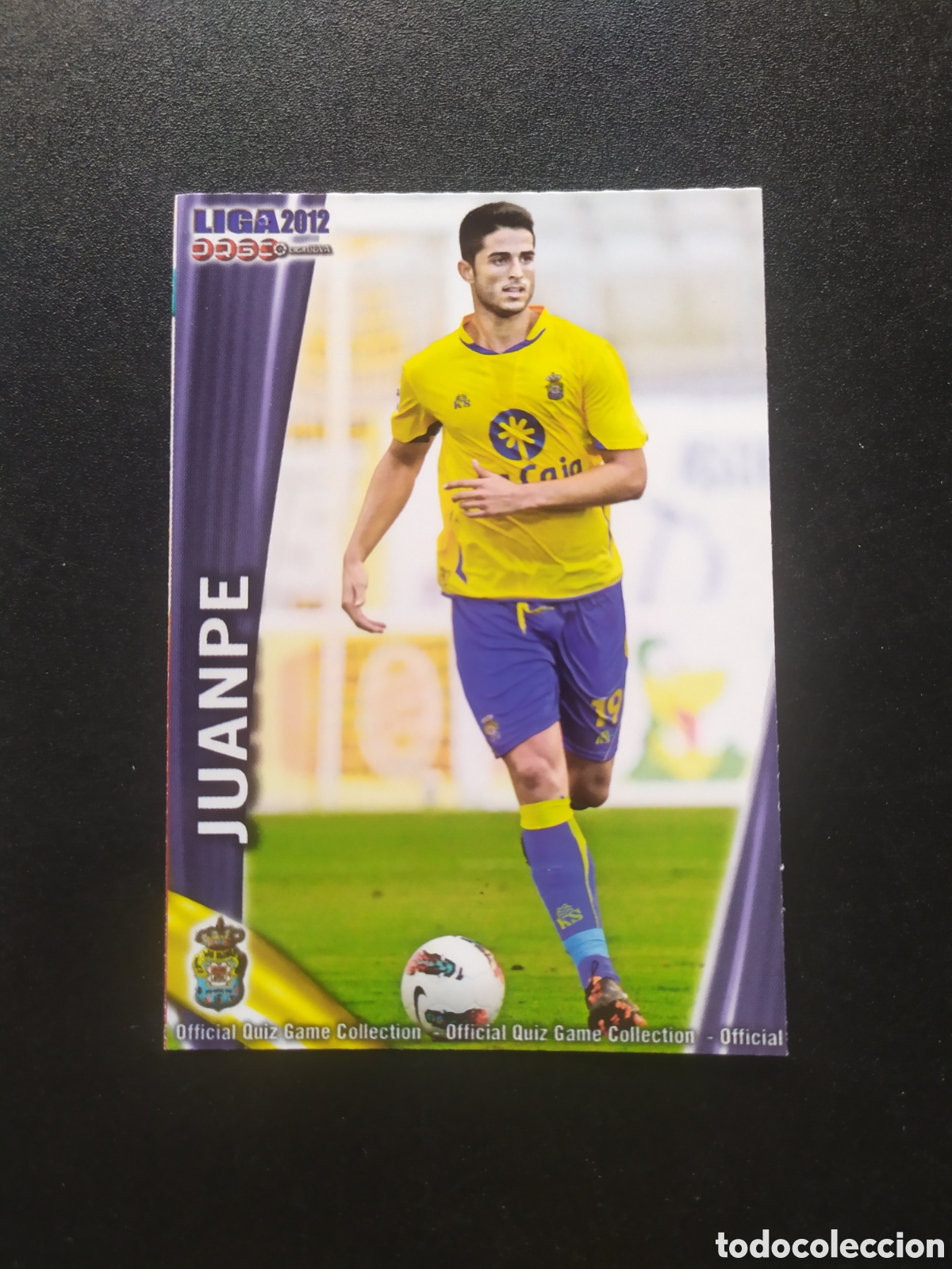 Cromos de f&uacute;tbol: Mundicromo fichas Liga 2011 2012 11 12 Juanpe n&deg; 1013 Las Palmas