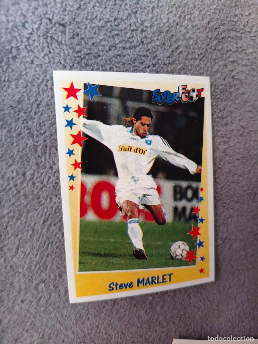 Football Stickers: 153 SUPERFOOT 98 99 STEVE MARLET LES ATTAQUANTS PANINI 1998 1999 LIGUE 1 FRANCIA AAK