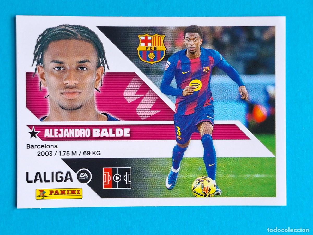 Football Stickers: #10 BALDE (FC Barcelona) - PANINI Liga ESTE 2026-27 Sticker