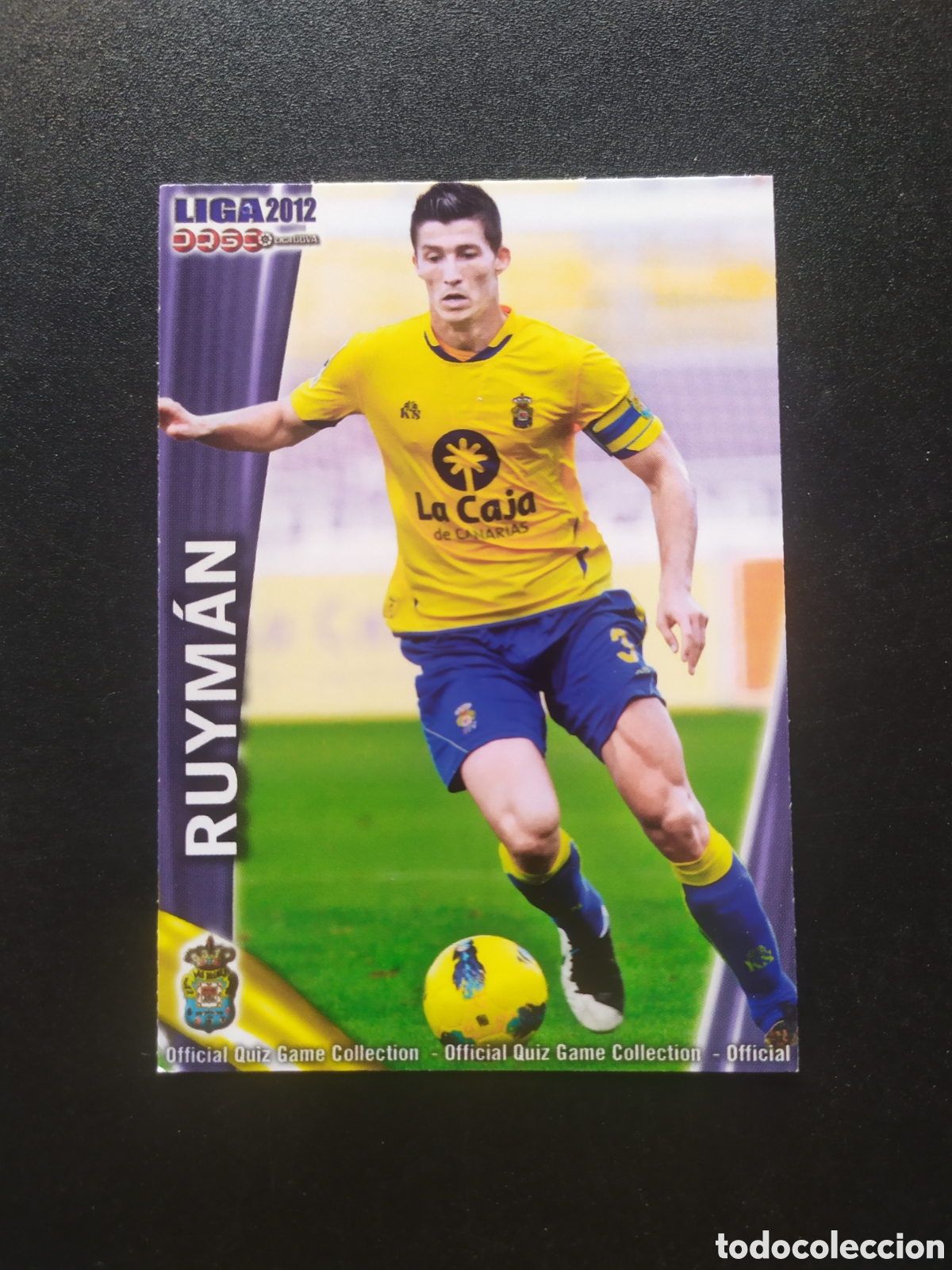 Football Stickers: Mundicromo fichas Liga 2011 2012 11 12 Ruyman n&deg; 1015 Las Palmas