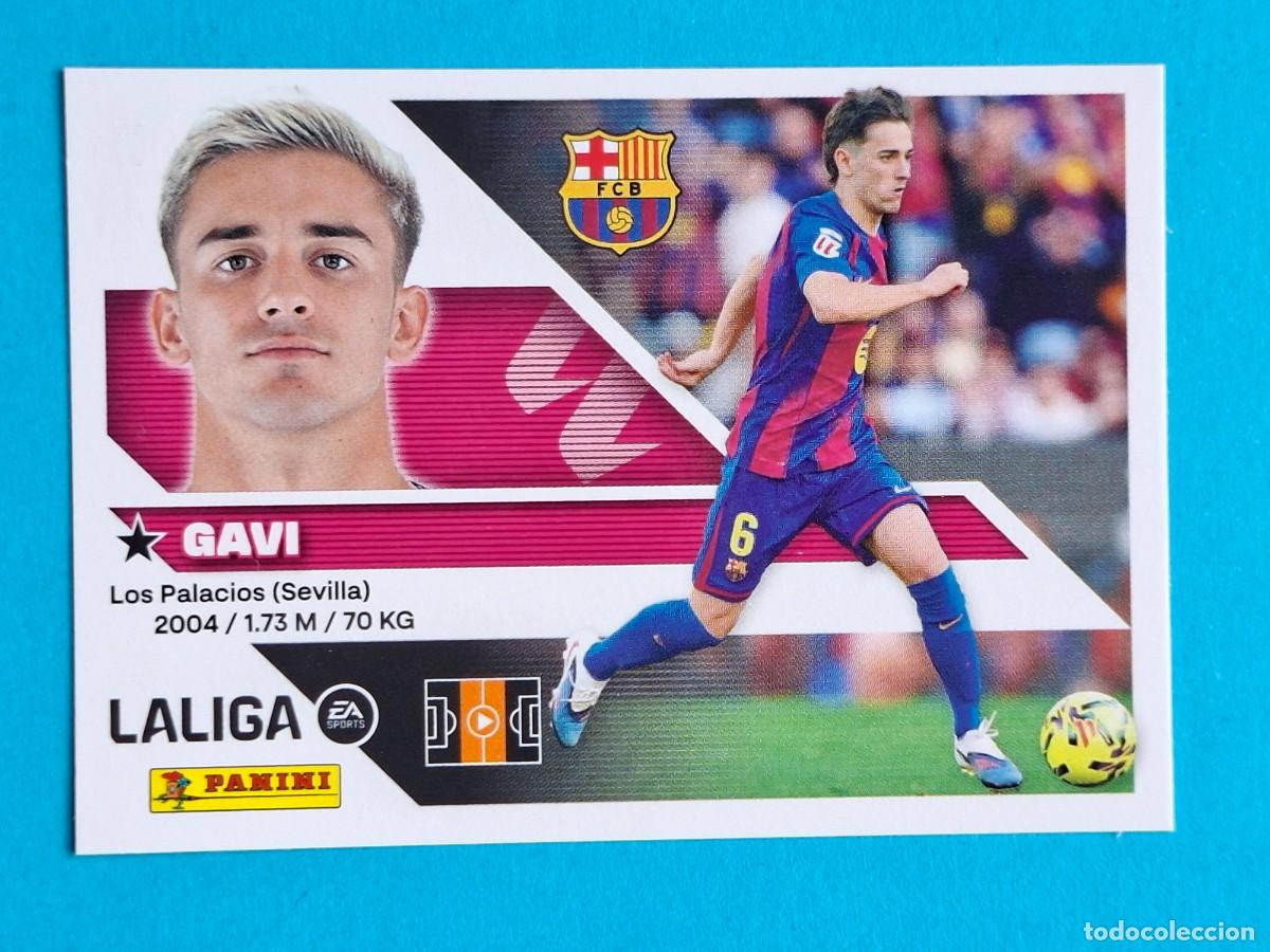 Football Stickers: #13 GAVI (FC Barcelona) - PANINI Liga ESTE 2026-27 Sticker