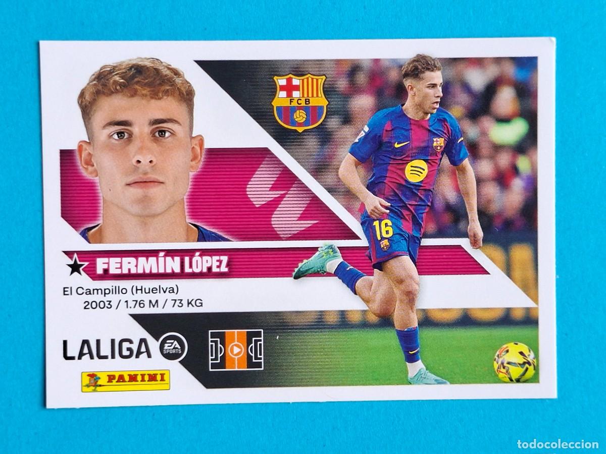 Football Stickers: #16 FERM&Iacute;N (FC Barcelona) - PANINI Liga ESTE 2026-27 Sticker