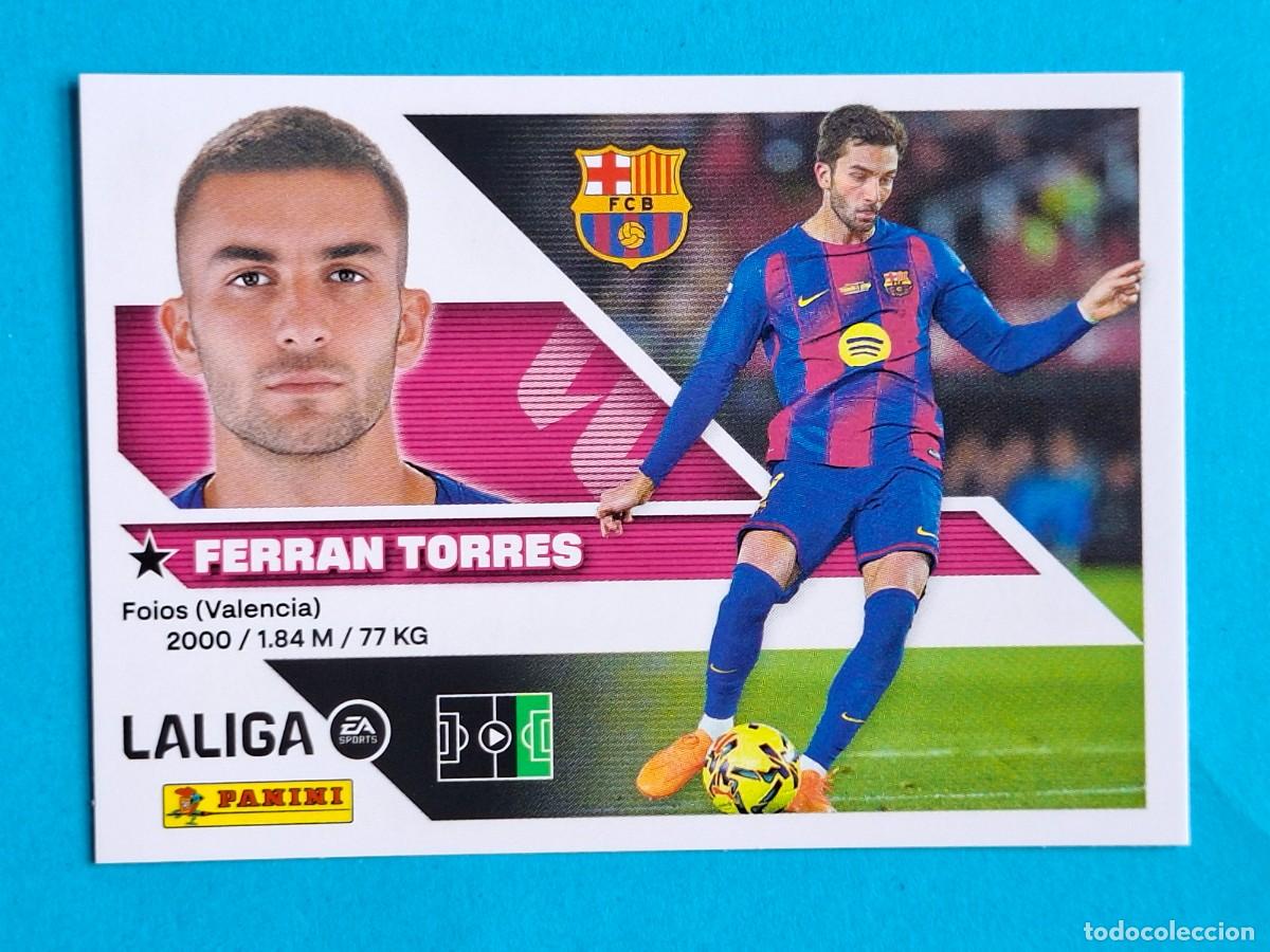 Football Stickers: #18 FERRAN TORRES (FC Barcelona) - PANINI Liga ESTE 2026-27 Sticker