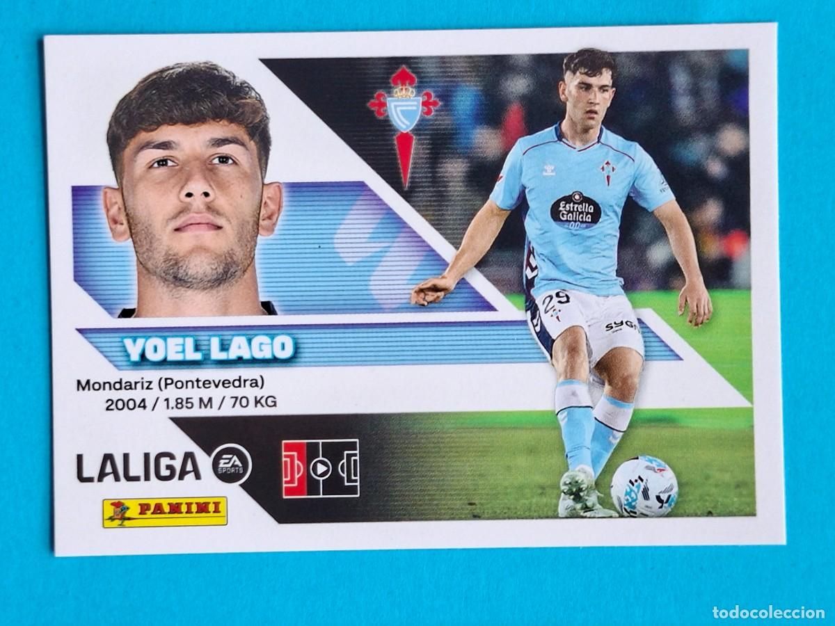 Football Stickers: #9B YOEL LAGO (Celta) - PANINI Liga ESTE 2026-27 Sticker