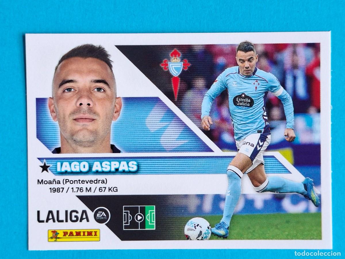 Football Stickers: #17 IAGO ASPAS (Celta) - PANINI Liga ESTE 2026-27 Sticker