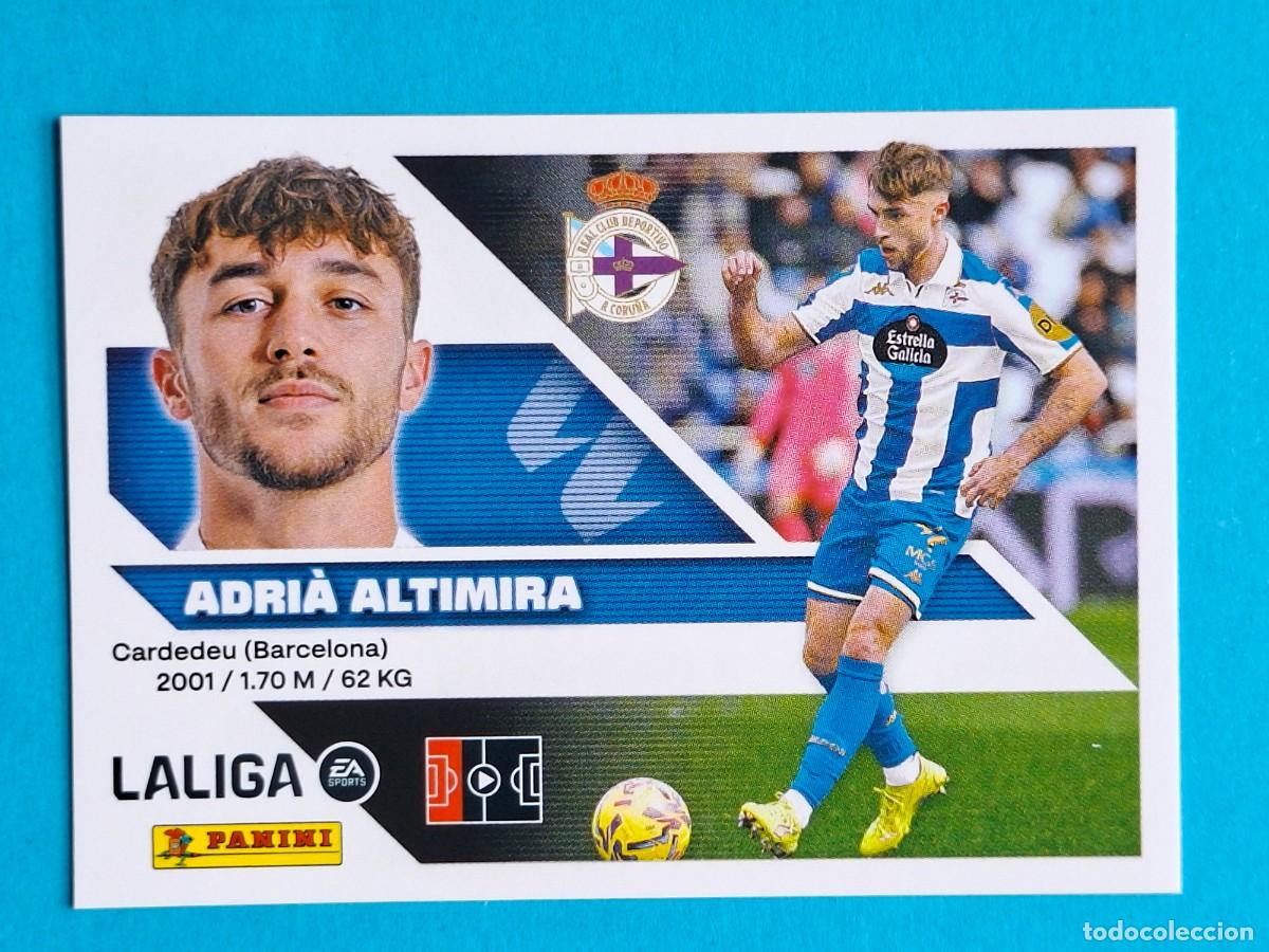 Football Stickers: #5 ADRI&Agrave; ALTIMIRA (Deportivo) - PANINI Liga ESTE 2026-27 Sticker