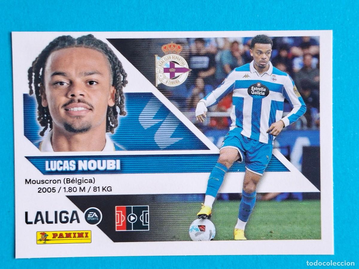Football Stickers: #7 NOUBI (Deportivo) - PANINI Liga ESTE 2026-27 Sticker