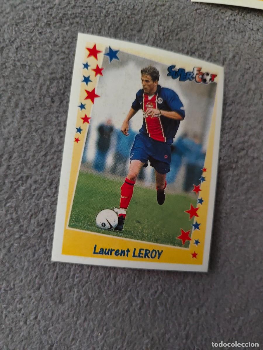 Figurine di Calcio: 156 SUPERFOOT 98 99 LAURENT LEROY LES ATTAQUANTS PANINI 1998 1999 LIGUE 1 FRANCIA AAK